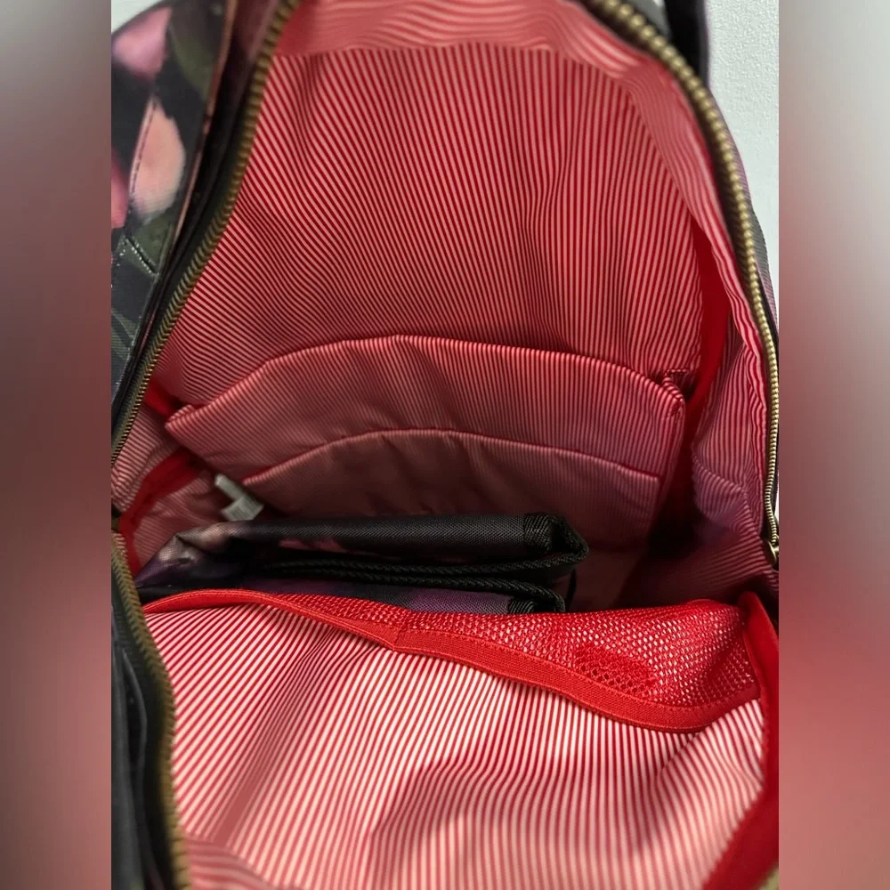 NWT Herschel Supply Company Watercolor Iris Diaper Bag with 13” laptop sleeve